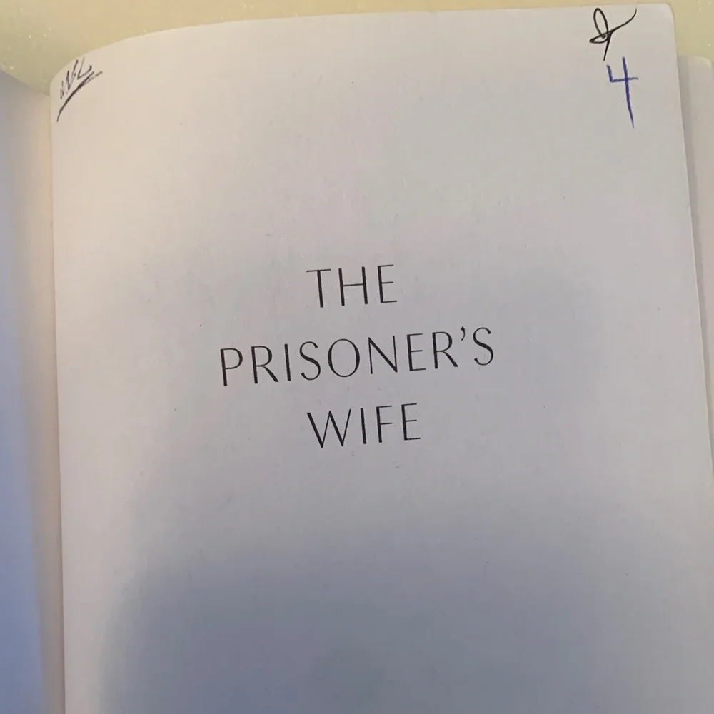 The Prisoner's Wife by Maggie Brookes - Elegant Blue Cover Book - Picture 6 of 8